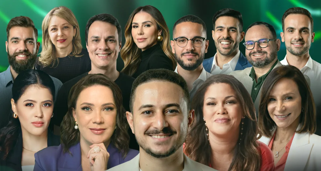 Palestrantes da Imersão PQV: Matheus Carmo, Camila Nardi, Flavia Maria, Aloisio, Mari Camelo, Bárbara Bruna, Isa Moreira, Gislene Isquierdo, Naum, Victor Guelman, Renan Smart, Lucas Borges e George Rubadel