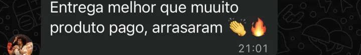 Comentário de participante da Imersão PQV